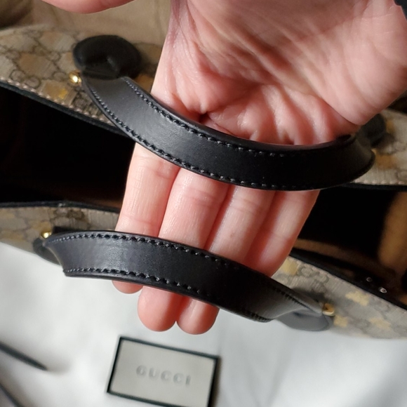 Gucci supreme bee small monogrammed tote - Picture 5 of 16
